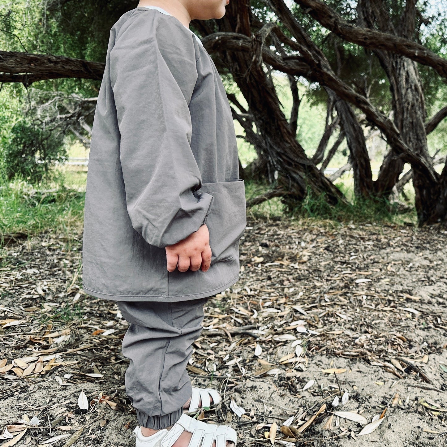 rain pant - mushroom