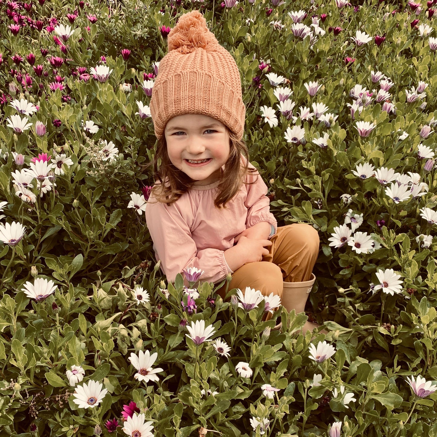 messy smock - blossom