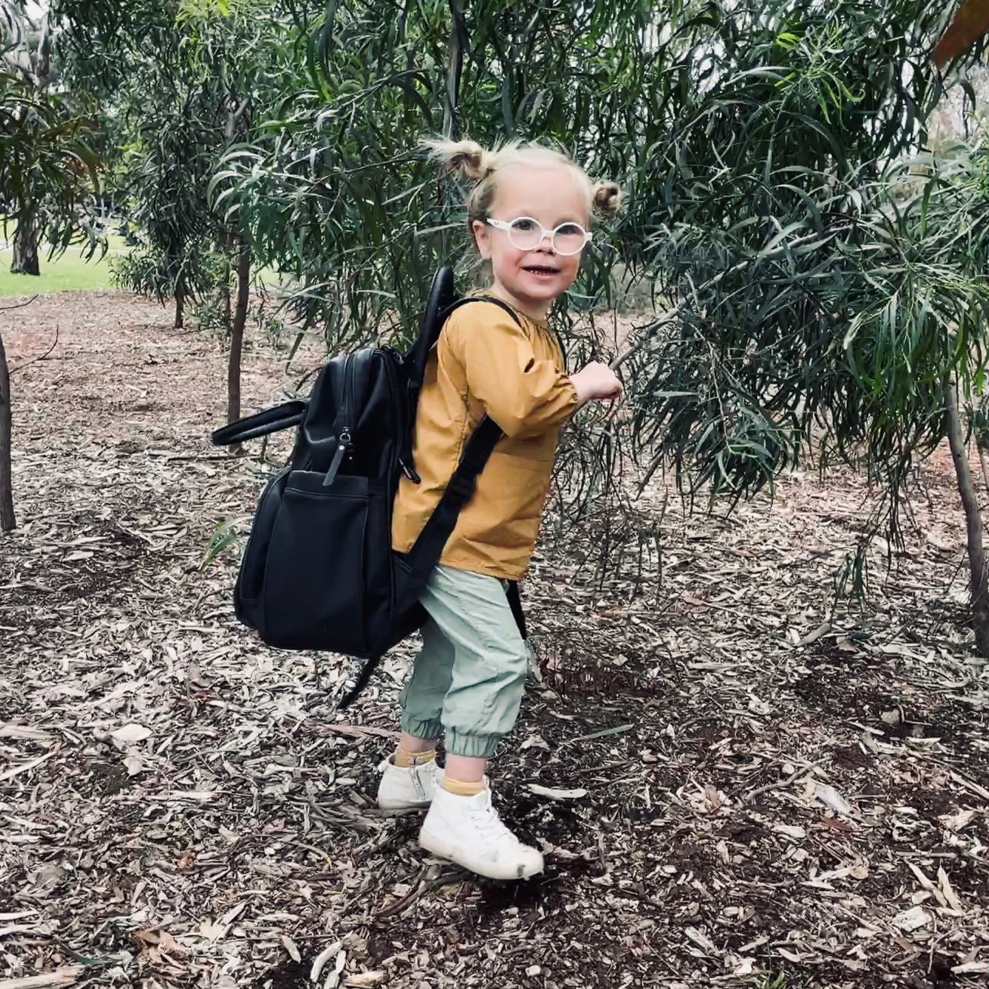 messy smock - banksia