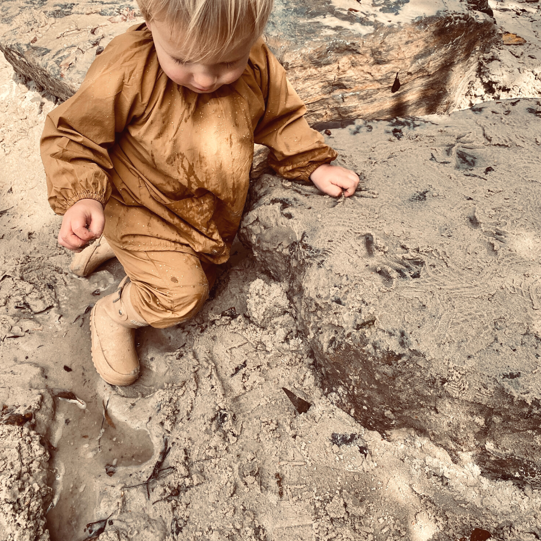 messy smock - banksia